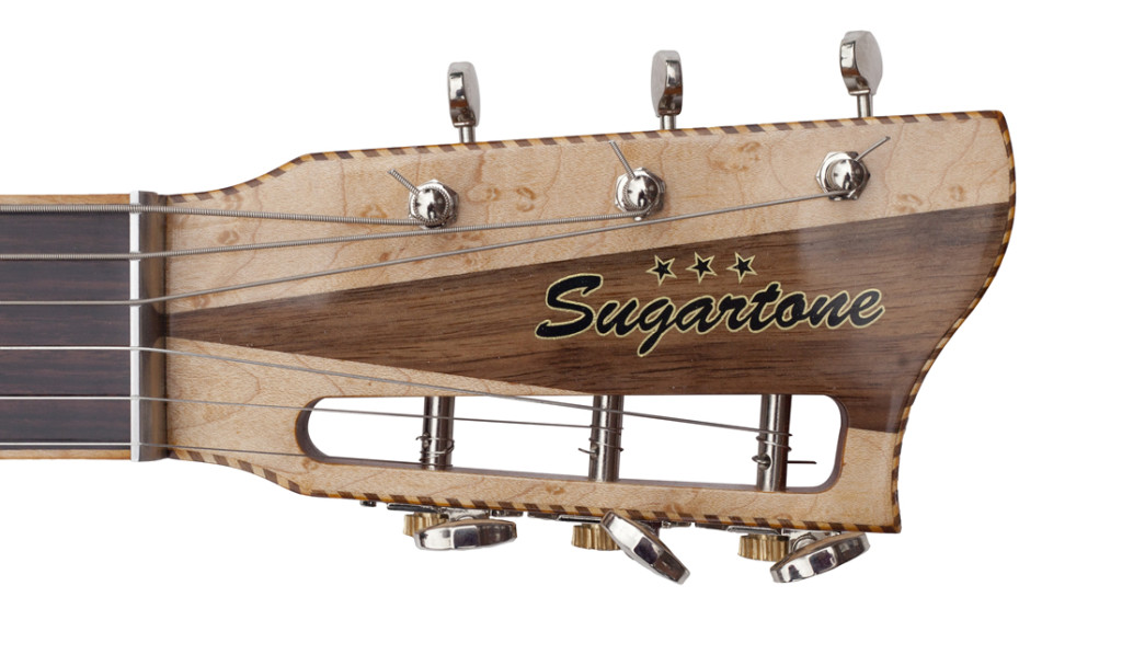 Serenade headstock detail